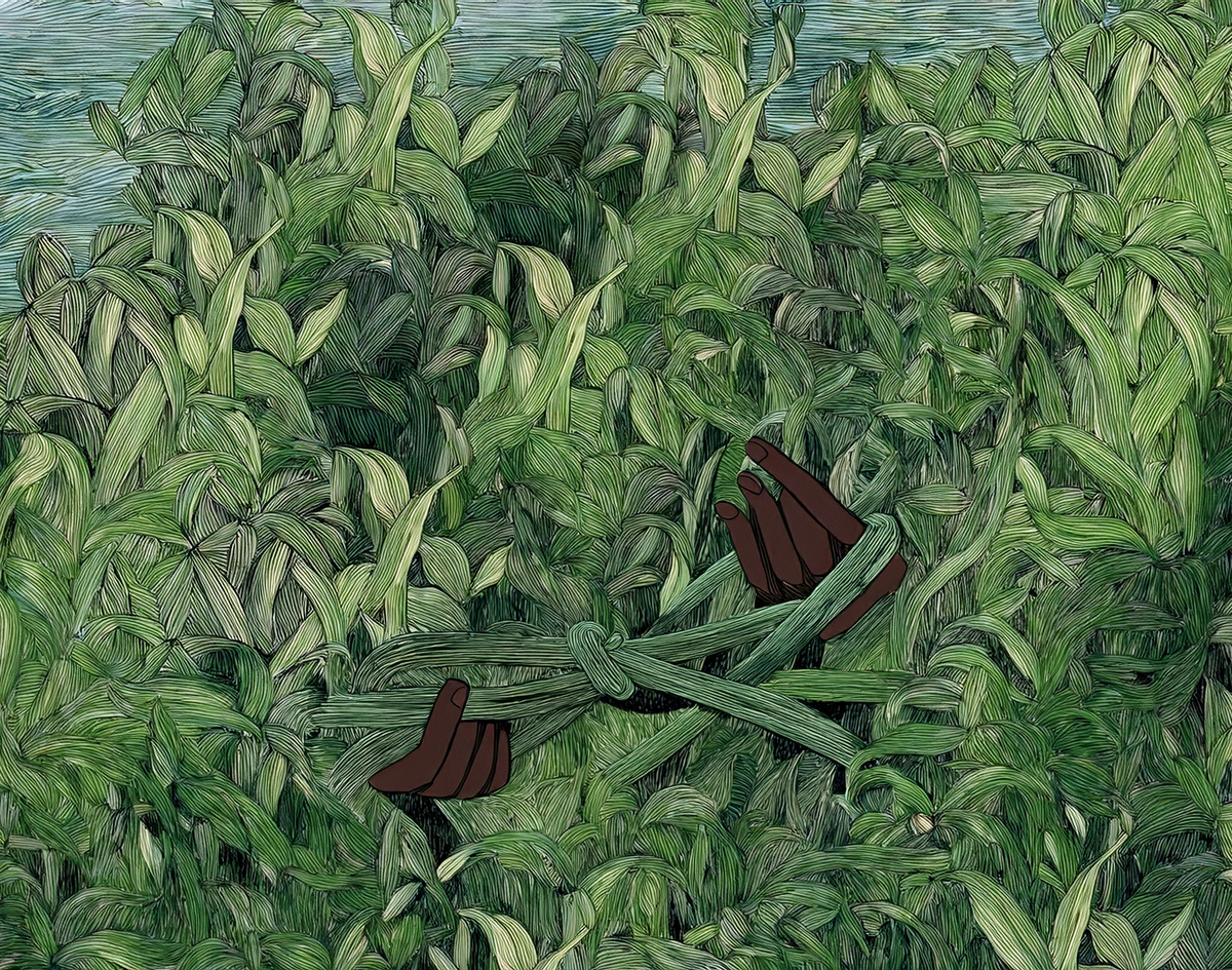 When the soul leaves the body, what shape is it?